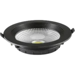 ⁦كشاف سبوت لايت اسود لون الانارة ابيض 14 سم 15 واط⁩ - الصورة ⁦4⁩