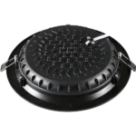 ⁦كشاف سبوت لايت اسود لون الانارة شمسي كريمي 20 سم 30 واط⁩ - الصورة ⁦3⁩