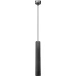 ⁦سلندر علاقي اسطواني طويل مفرد اسود قطر 60*400 ملم لمبة نوع GU10⁩ - الصورة ⁦2⁩