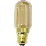 ⁦لمبة كروي لون الانارة اصفر 5 واط عسلي E27 قطر 12.5 سم⁩ - الصورة ⁦2⁩