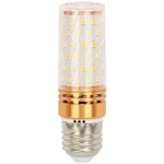 ⁦لمبة لون الاضاءة اصفر اسطوانية 9 واط E27⁩ - الصورة ⁦5⁩