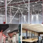 ⁦كشاف مستطيل غطاء شفاف لون الانارة 3اضاءات 60 واط مقاس 120 سم⁩ - الصورة ⁦4⁩