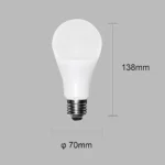 ⁦لمبة كروي لون انارة اصفر 15 واط E27⁩ - الصورة ⁦2⁩