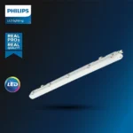 كشاف قاعدة وتر بروف خارجي لون الانارة شمسي كريمي مقاوم للعوامل الخارجية مطري ليد طرفين 120 سم 44 واط فيليبس