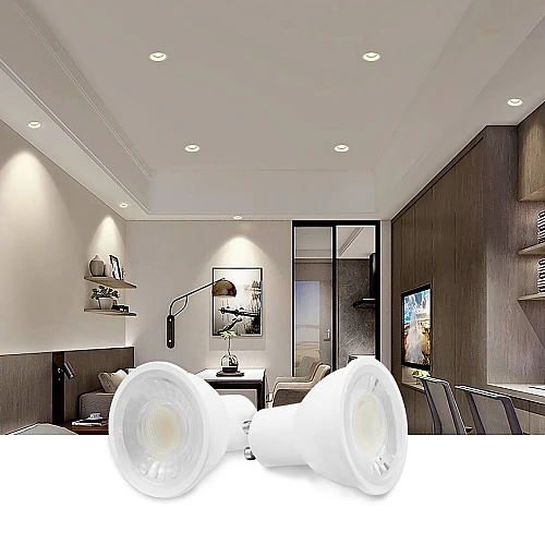 SK13E2Bk1K8NMV9AJePu2LUBBc3B0NgSWTY20RSQr6-500x500 لمبة سبوت لايت استارتر GU10 لون الانارة أصفر 5 واط 850 لومن توفل - الصورة 1