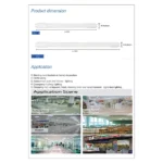 ⁦كرتون لمبة قلم T8 ليد 30 حبة لون الانارة ابيض 1.20 متر 40 واط⁩ - الصورة ⁦3⁩