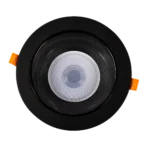 ⁦كشاف سبوت لايت مانع للتوهج اسود لون الانارة شمسي كريمي 14 سم 18 واط⁩ - الصورة ⁦4⁩