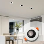 ⁦كشاف سبوت لايت مانع للتوهج لون الانارة اصفر 7 سم 7 واط⁩ - الصورة ⁦9⁩