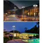 ⁦كشاف حدائق لون الانارة ابيض طاقة شمسية 3000 لومن PHILIPS فيليبس ضمان سنتين⁩ - الصورة ⁦3⁩