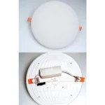 ⁦كشاف دفن بنل لون الانارة 3اضاءات متعددة 7-10 سم متعددة المقاسات ثلجي 18 واط⁩ - الصورة ⁦3⁩