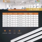 ⁦لمبة قزاز قلم أبيض 40 شمعه 30 واط⁩ - الصورة ⁦2⁩