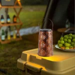 ⁦فانوس إضاءة زينة يعمل بالطاقة الشمسية للحدائق والتخييم⁩ - الصورة ⁦11⁩