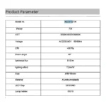 ⁦لمبة GU10 لون الانارة اصفر 7 واط⁩ - الصورة ⁦5⁩