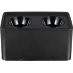 ⁦جرم لطش سلندر مانع للتوهج مجوز مستطيل اسود GU10⁩ - الصورة ⁦2⁩