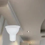 ⁦لمبة GU10 لون الانارة ملون RGB ثلجي غائم القدرة 5 واط⁩ - الصورة ⁦2⁩