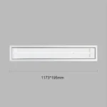 ⁦كشاف قاعدة جرم سلفر فضي مع لون الانارة 3اضاءات 75 واط⁩ - الصورة ⁦2⁩