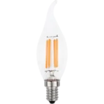 ⁦لمبة شعلة 3 واط عيدان شكل شعلة يمكن استخدامها في لمبات نجف والثريات وتمنح اضاءة صفراء مريحة للعين وهادئة E14⁩ - الصورة ⁦2⁩