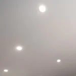 ⁦كشاف دفن بنل غطاء أبيض لون الانارة 3اضاءات دفن 7 سم 5 واط⁩ - الصورة ⁦2⁩