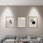 ⁦فريم سبوت لايت اسود + ابيض جرم متحرك مانع للتوهج 7 سم خامة قوية مع سعر مميز.⁩ - الصورة ⁦3⁩