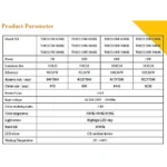 ⁦كشاف دفن ثلجي لون الانارة 3 اضاءات متغيرة ( كريمي + اصفر + ابيض ) 7 سم 5 واط⁩ - الصورة ⁦2⁩