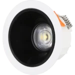 ⁦كشاف سبوت لايت مانع للتوهج لون الانارة شمسي كريمي 7 سم 7 واط⁩ - الصورة ⁦6⁩