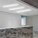 ⁦كشاف مستطيل غطاء ثلجي لون الانارة اصفر 30 واط مقاس 60 سم⁩ - الصورة ⁦3⁩